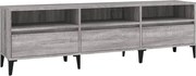 vidaXL Comodă TV, gri sonoma, 150x30x44,5 cm, lemn prelucrat