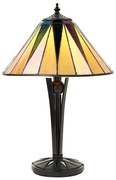 Endon 70367 - Lampă de masă Tiffany DARK STAR 1xE14/40W/230V Ø 30 cm