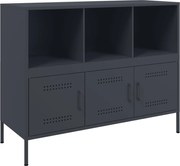 vidaXL Dulap, antracit, 100,5x39x79 cm, oțel