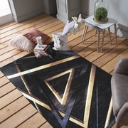 Covor elegant cu model geometric Lăţime: 80 cm | Lungime: 150 cm