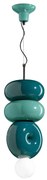 Lustra retro realizata manual din ceramica Bumbum