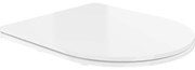 Mexen capac de toaletă cu cădere lentă slim, duroplast, alb lucios - 39030100