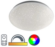Plafoniera moderna alba cu efect de stea incluzând LED - Bex