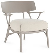 Scaun AI, variantă multiplă - Kartell Culoare: Gri/Alb