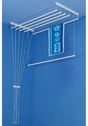 Uscător de rufe Ideal plafon 6 bare, 150 cm, 150 cm