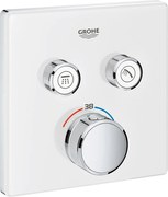 Grohe Grohtherm SmartControl baterie cadă-duș ascuns cu termostat alb 29156LS0
