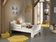 Pat Jumper Transformabil 90x140-200 cm, pentru Copii, Alb – Vipack
