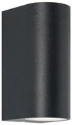 Aplică de exterior Zuma Line SJ20210-2W HARMONIA 2xGU10/35W/230V IP44 negru