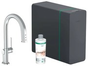 Set Hansgrohe Aquittura Select M91 210 SodaSystem sBox cu 1 jet