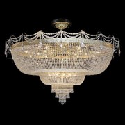 Plafoniera eleganta XXXL cristal Bohemia, L15 502/110/1-A, 3; F 3 floor, tube
