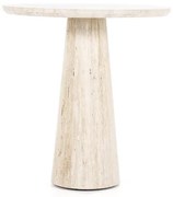 Masuta de cafea din travertin Aime 70x75 cm bej