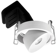 Spot LED reglabil Trimless 9W 3000K alb