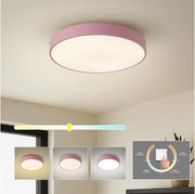 Brilagi - Plafonieră LED POOL, 48W, 230V, 3000/4000/6000K, 40 cm, roz