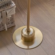 Endon 114785 - Lampă de podea reîncărcabilă dimabilă BURLEY LED/1,5W/5V alamă/gri
