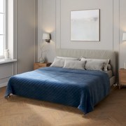 Cuvertura matlasata cu diamante