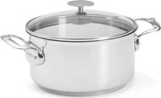 De Buyer 3427.20 - Oală MILADY cu capac, 20 cm, inox