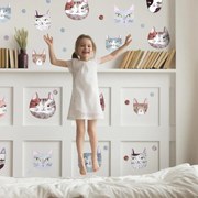 Autocolante de perete - Pisici