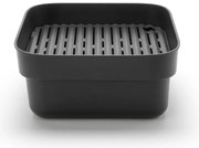 Vas de spălare și scurgere Brabantia 1003315, 16.1 x 37.4 x 34.4 cm, Sigur pentru vase cu strat antiaderent, Gri închis