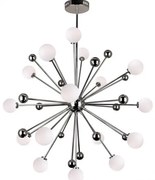 Lustra Roana Argintiu,12 led G4