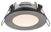 Spot incastrabil LED pentru baie IP65 Leonis nickel 2700K