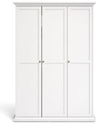 Șifonier alb 139x201 cm Paris – Tvilum