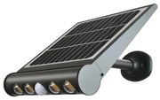 Aplică LED solară cu senzor LED/8W/3,7V IP65 3000K