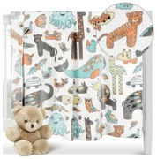 Bellatex Pătură pentru copii Ella Animale, 100 x150 cm