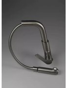 Baterie bucatarie cu dus extractabil Deante Silia antacit