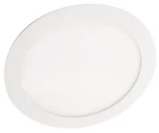 Plafonieră LED 18W/230V, Ø 22,5 cm, alb