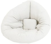 Fotoliu de relaxare pentru copii alb Mini Nido - Karup Design