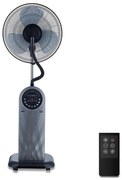 Ventilator turn cu efect de ceață Aigostar 95W/230V negru/gri + telecomandă