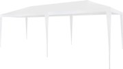 vidaXL Cort de petrecere, alb, 3 x 6 m, PE