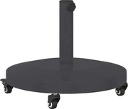 vidaXL Bază pentru umbrelă Gri închis 48 x 48 x 32 cm