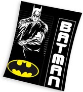 Carbotex Pătură pentru copii Batman Gardianul nopții, 130 x 170 cm