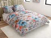 Lenjerie de pat din microfibra BLOSSIVA gri Dimensiune lenjerie de pat: 70 x 90 cm | 140 x 220 cm