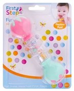 Jucarie zornaitoare pentru bebelusi First Steps - roz, verde