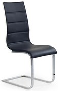 Scaun de sufragerie  Killa  (negru + alb). Promo -6%. 769965
