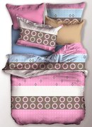 Lenjerie de pat din microfibra MORGEN roz Dimensiune lenjerie de pat: 80 x 80 cm | 135 x 200 cm