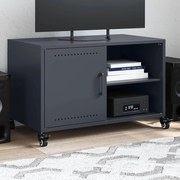 vidaXL Dulap TV, antracit, 68x39x43,5 cm, oțel