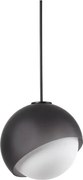 Ideal Lux - Pendul BLOOM pe cablu, 1xE27/42W/230V, Ø22 cm, negru
