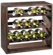 Raft pentru vin, pentru 15 sticle cu posibilitatea de a crea un modul mare
