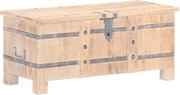 vidaXL Cufăr, 90 x 40 x 40 cm, lemn masiv de acacia