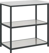 vidaXL Depozitare pentru bucătărie Argintiu 60 x 50 x 92 cm Oțel