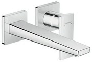 Baterie lavoar Hansgrohe Metropol de perete, pipa 225mm, fara ventil, crom - 32526000