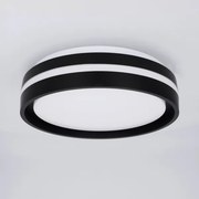 Brilagi - Plafonieră LED NAOMI, 24W, 230V, Ø 28,5 cm, negru