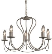 Candelabru clasic taupe - Como 5