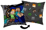 Pernă decorativă pentru copii Minecraft Survival Mode – Jerry Fabrics