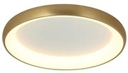 Plafoniera LED dimabil design modern Virun auriu periat