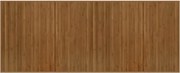 vidaXL Covor dreptunghiular, maro, 80x200 cm, bambus