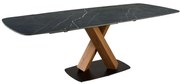 Masa extensibila deosebita design LUX Marble 160-240x100cm